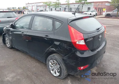 2016 Hyundai Accent Se z USA, uszkodzony, nr VIN KMHCT5AE3GU265487
